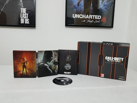 Call Of Duty Black Ops II Hardened Edition Ps3 unboxing
