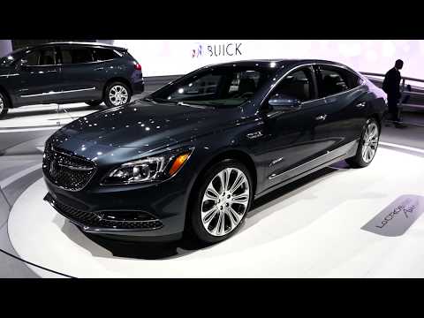 New 2018 Buick LaCrosse Avenir Luxury Sedan - Exterior Tour - 2017 LA Auto Show, Los Angeles CA