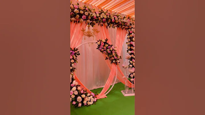 Blessing Stage decoration idea, blessing decorations#shorts #tranding#short #reels #youtube #art