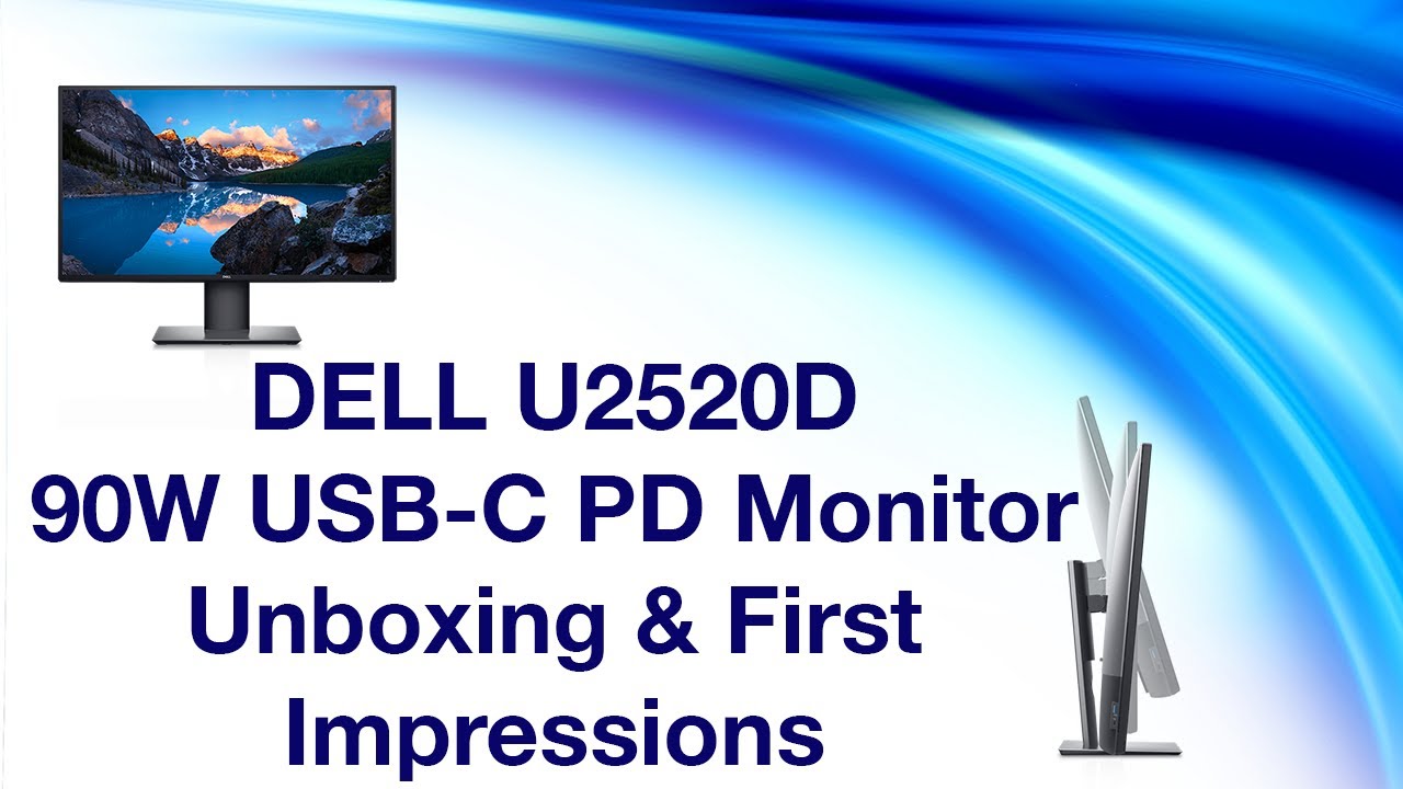 Dell Ultrasharp U2520D Monitor - 25 inch, 2K QHD, IPS, USB-C