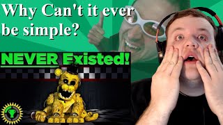 Game Theory: FNAF, Golden Freddy NEVER Existed! -  @The Game Theorists Reaction