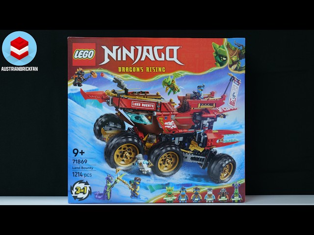 LEGO Ninjago 71869 Land Bounty - LEGO Speed Build Review - YouTube