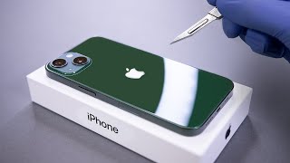 iPhone 13 Green Unboxing and Camera Test  ASMR