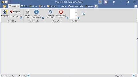 Code Phần Mềm Quản Lý Học Sinh THPT C# - Full Báo Cáo và Demo Chi Tiết