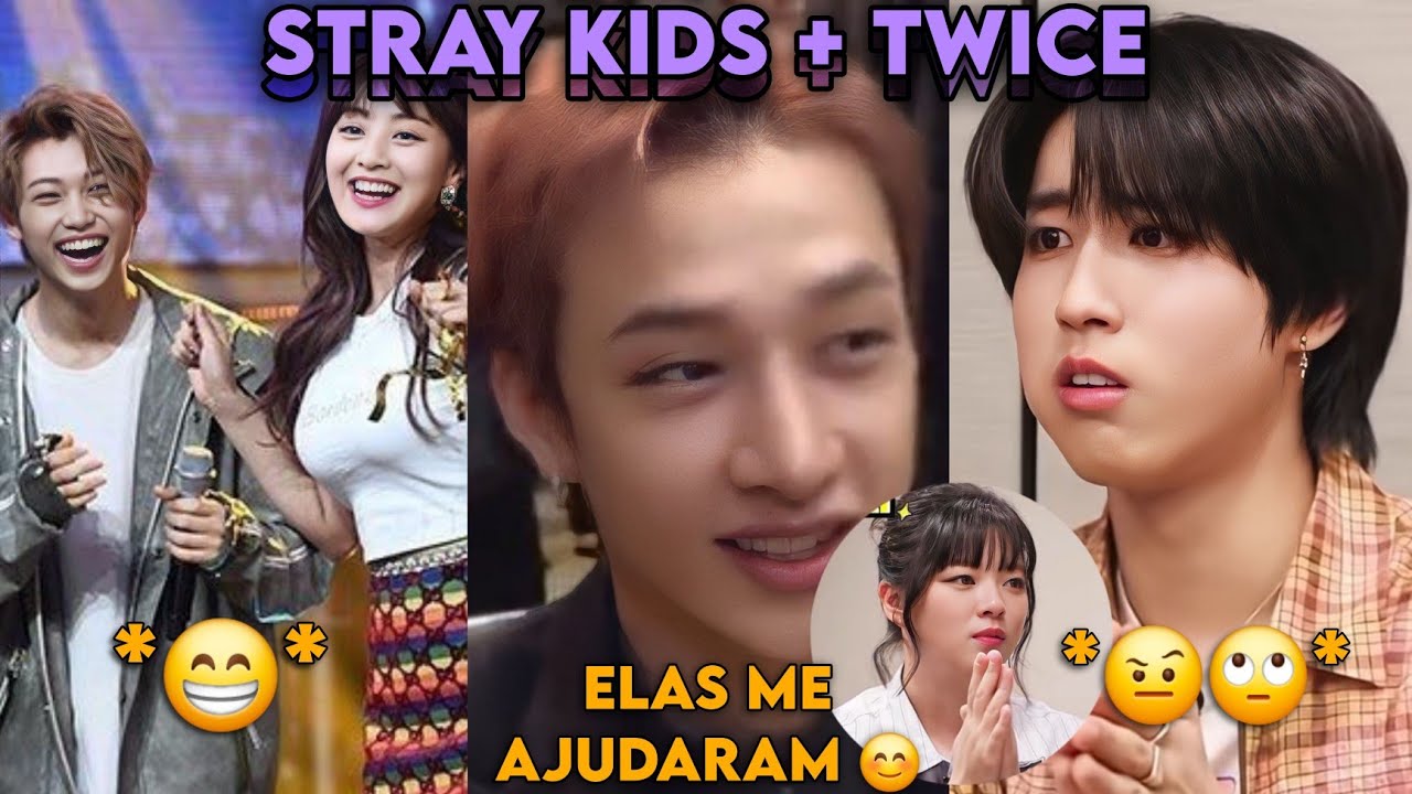 STRAY KIDS com o TWICE | Melhores Momentos