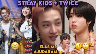 Download Lagu STRAY KIDS com o TWICE | Melhores Momentos MP3