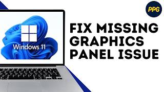 How To Fix No Option For Intel Hd Graphics Control Panel From Right Click On Desktop ?