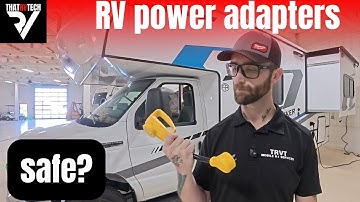 RV "dog bone" adapter