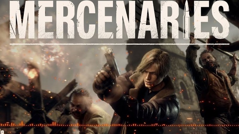 Resident Evil 4 Remake Ost - The Mercenaries - Main Title Theme Music
