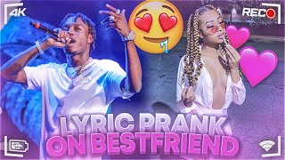 Lil Tjay - “Beat The Odds” | LYRIC PRANK ON BESTFRIEND 💔 ** GONE WRONG **