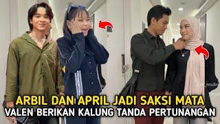 Download Lagu Momen Tak Terlupakan!! Arbil \u0026 April Jadi Saksi Mata Saat Valen Berikan Kalung Tanda Pertunangan. MP3