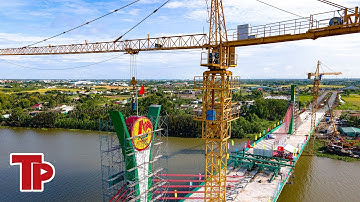 Long An hợp long cầu 576 tỷ đồng bắc qua sông Vàm Cỏ Tây | Tiền Phong TV