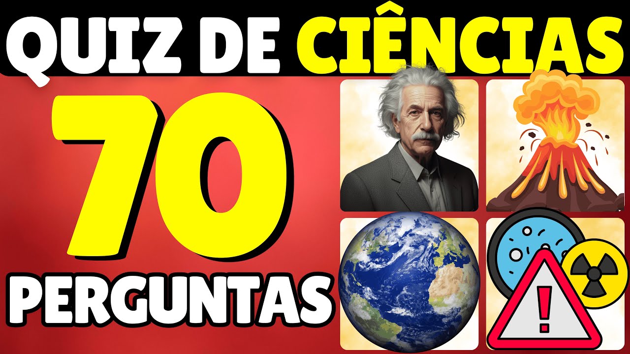 🌡️💣 SÓ 3% DAS PESSOAS CONSEGUEM ACERTAR TUDO! 😳 QUIZ DE CIÊNCIAS | 70 PERGUNTAS DE CIÊNCIAS | QUIZ