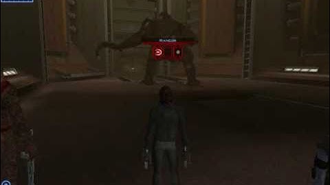 KOTOR Shooting Down the Rancor