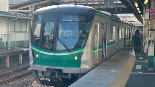 JR常磐緩行線　メトロ16000系16112F 松戸駅発車