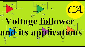Op amp as a Voltage follower