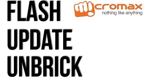 HOW FLASH MICROMAX MOBILE . HOW TO USE SP FLASH TOOL ??