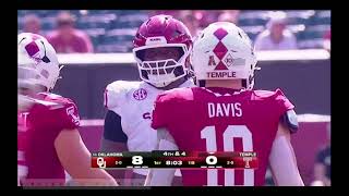 David Stone shows up with a dominant third down stop but it wasn't just him for the #Sooners.