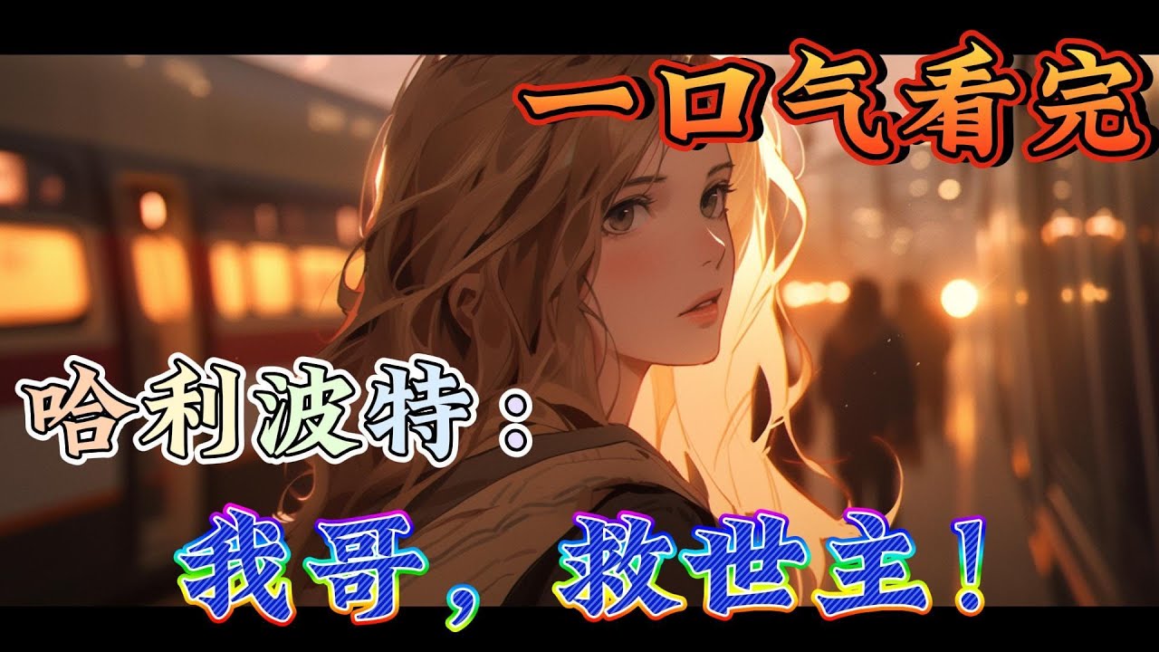 一口气看完系列《哈利波特：我哥，救世主！》哈利妹妹+斯莱特林+黑发绿眸长得像莉莉+苏爽文+魔法天赋强的学霸+万人迷+子世代+学习能力极强+魔法天赋高#哈利波特#有声漫画#爽文#无敌#穿越