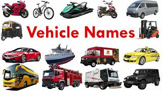 City Vehicles for toddlers | Land Transport Names for toddlers | Means of Transport for toddlers