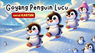 Download lagu Goyang Penguin Lucu (versi KARTUN) | Lagu Anak Indonesia