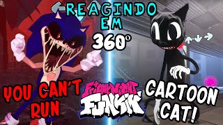 A NOVA MUSICA DO SONIC.EXE E MAIS CARTOON CAT! - React Friday