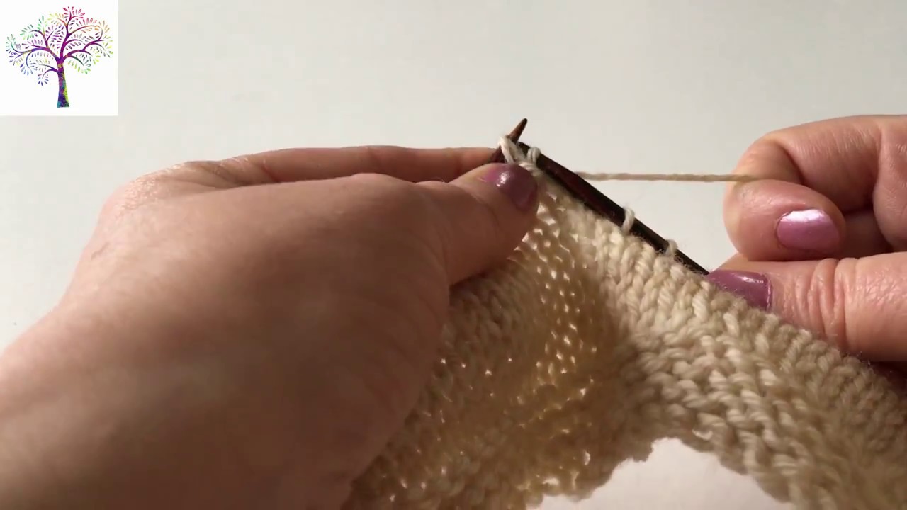 Slip 2 stitches together, knit 1, pass slipped stitches over /  Sl2tog-k1-psso - YouTube