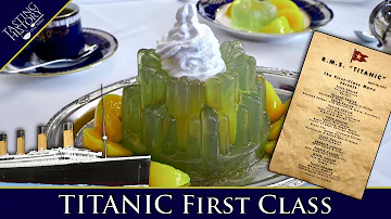 Dining First Class on the RMS Titanic