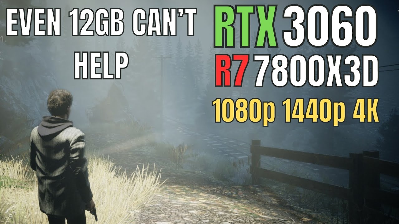 Seu PC aguenta? Alan Wake 2 tem requisitos revelados com uma GPU RTX 3060  para jogar em 60 fps 