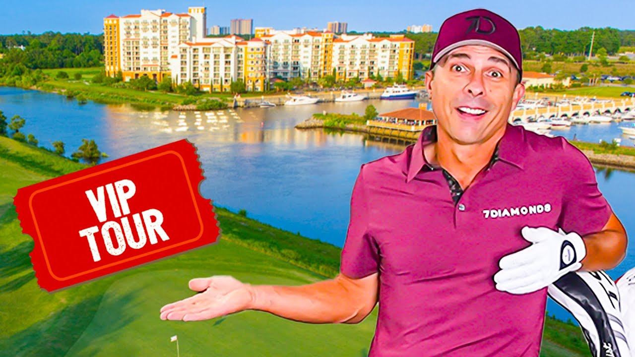 Это ЛУЧШЕЕ поле для гольфа в Миртл-Бич?