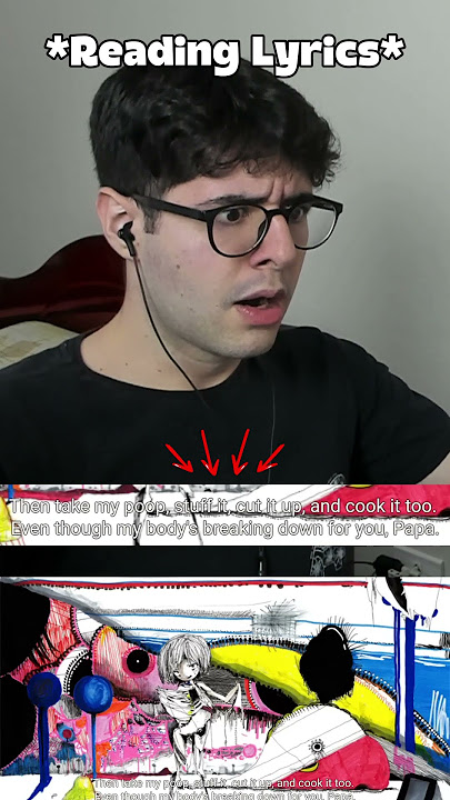 DISTURBING Lyrics | Kikuo Gomenne First Reaction