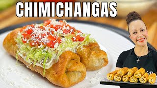 Chimichangas de Carne y Papa