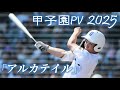 【甲子園】2025年 第107回 高校野球 夏の甲子園大会 名場面 「アルカテイル」【野球PV】