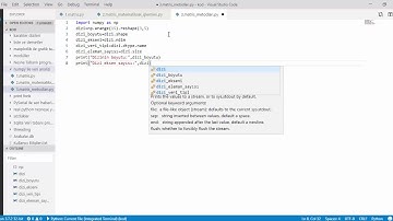 Python Dersleri #46 - Numpy Veri Analizi - Matris işlem Metotları