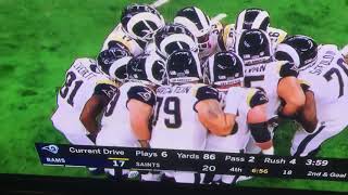 Bad calls - Rams @ Saints 1-20-19