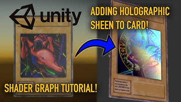 Holographic Card Effect w/ Unity Shader Graph!