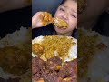 MUTTON KALA BHUNA 🔥 #maddyeats #mukbang #asmreating #asmrvideo #eating #eatingshow #maddy