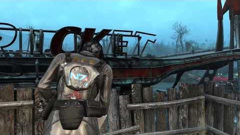 Fallout 4 PC Mass Effect N7 Vault Suit.