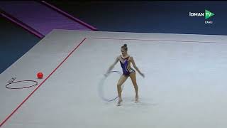 Anastasia Simakova GER, Hoop, 2024 Baku World Cup AA/QF 33.200