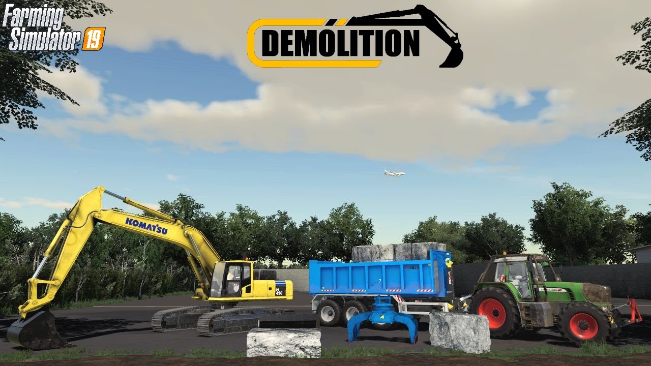 Démolition & Transport Travaux Publics Farming Simulator