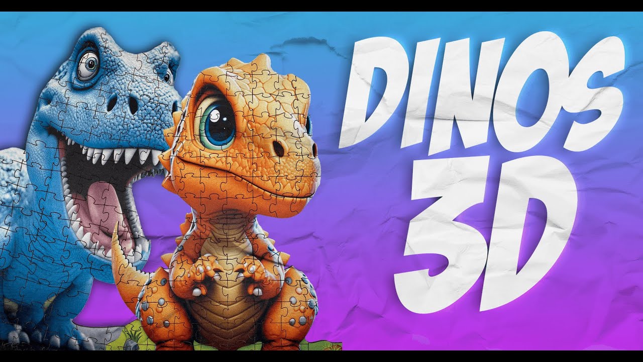 Dino e Dina: desenho de dinossauro 