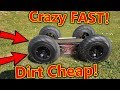 The fastest CHEAP RC Car I've ever seen!