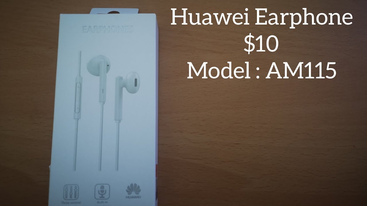 muis Regeneratief nicht Review : Huawei Earphone AM115 - YouTube