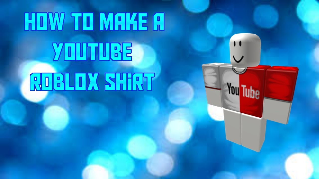 How To Make a Youtube Shirt on Roblox!! - YouTube