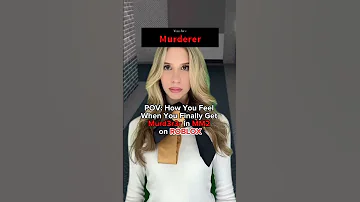 POV How You Feel When You Finally Get MURDERER In MM2 On ROBLOX 