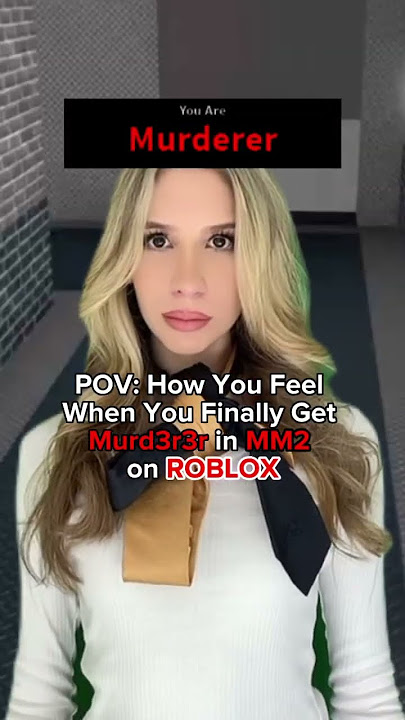 POV: How You Feel When You Finally Get MURDERER In MM2 On ROBLOX