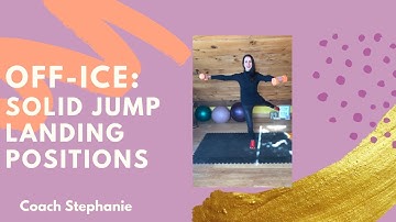 Figure Skating | Improve Your Jump Landings | Build Strength & Control For Solid Landing Position 💕