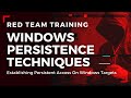 Windows Red Team Persistence Techniques | Persistence With PowerShell Empire