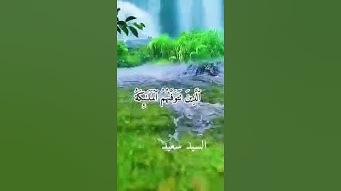 ❤ سوره النحل (الآية:٣١-٣٢) 🕋