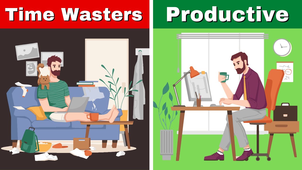 7 Tips to Stop Wasting and Be More Productive - YouTube